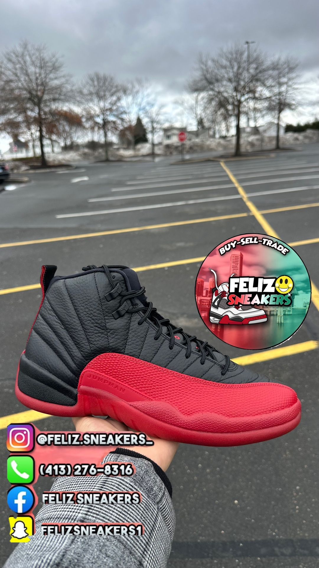 Jordan 12 Retro Size 4Y-4.5Y5.5Y-6Y-6.5Y-7Y-8-8.5-9-9.5-10-10.5-11-11.5-12-13