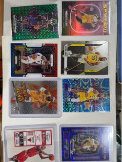LeBron James Basketball Card Lot of 8