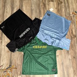 Chrome Heart Short Sleeve Mesh Jersey 