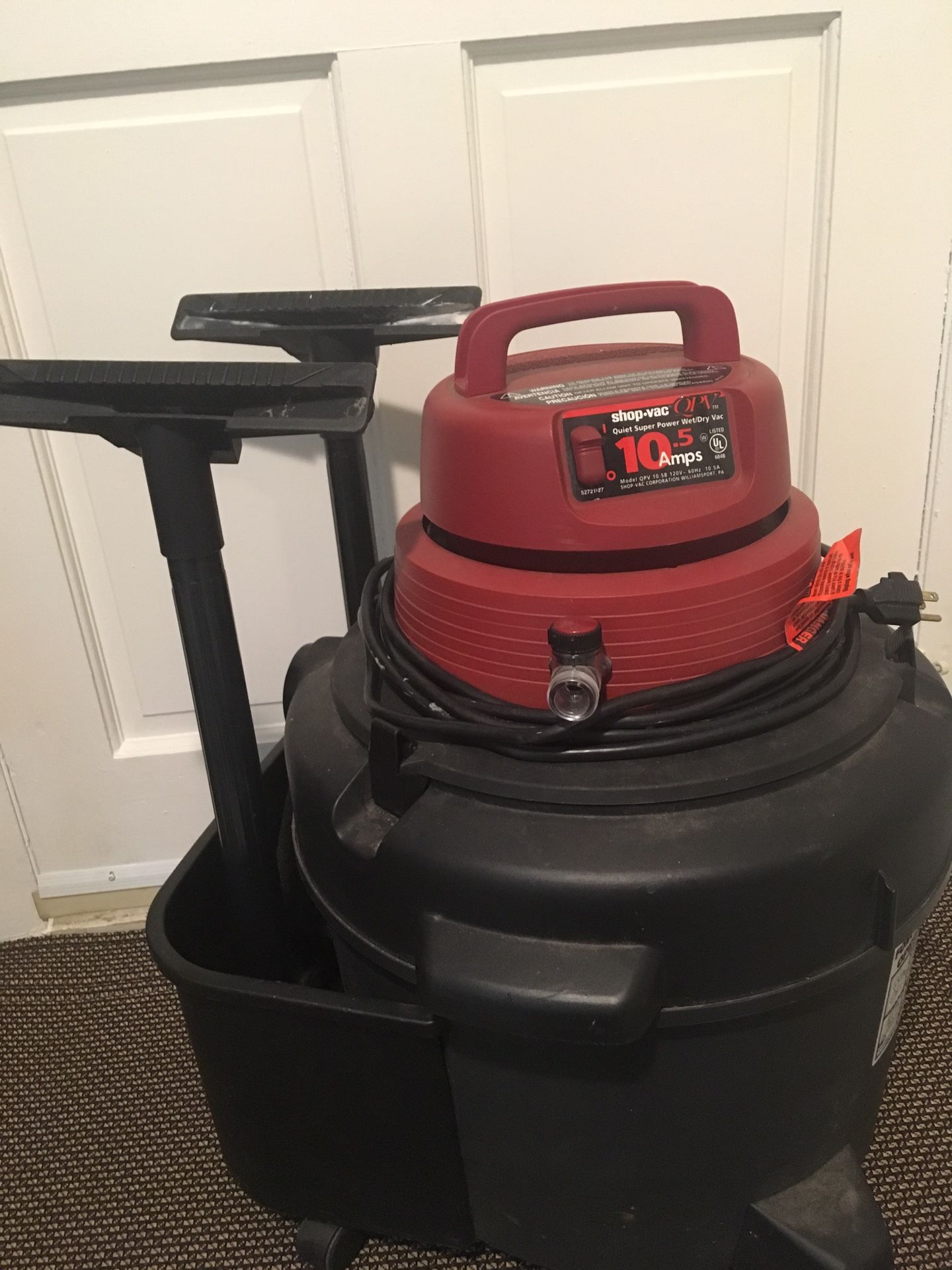 QPV Quiet Super Power ShopVac - 10.5 HP 14 gallon wet/dry vac