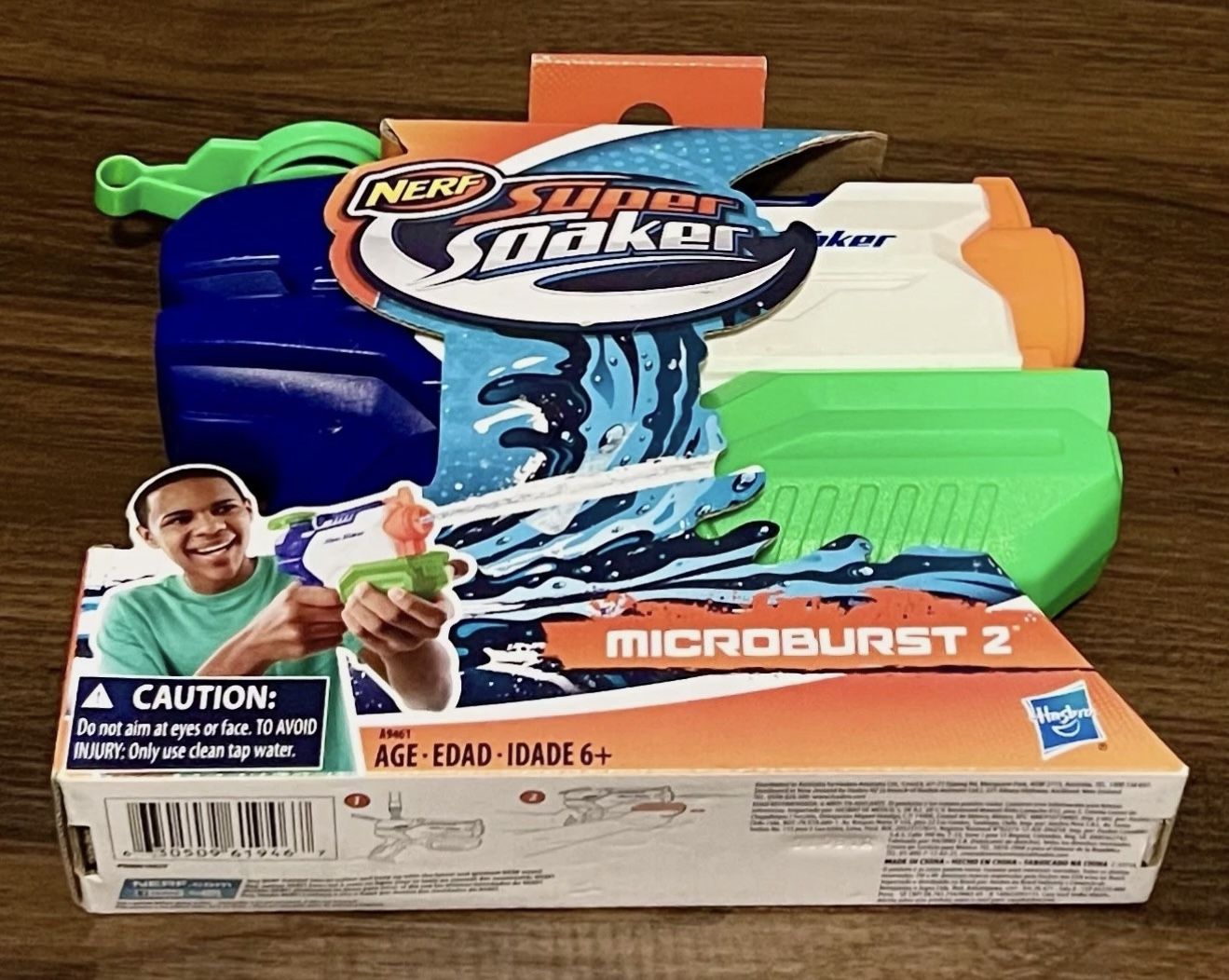 Nerf Super Soaker Microburst 2 Water Blaster Summer Toy