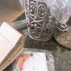 Two Brand New Embroidered Pendants 