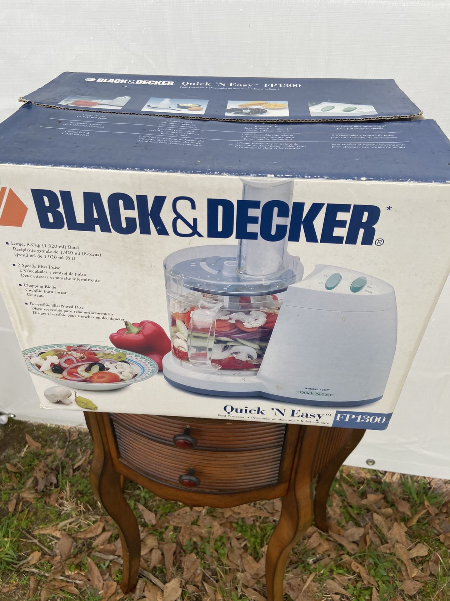 Black and decker food processor