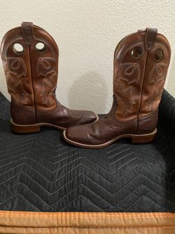 Boulet® Men's Bisonte Utta Whiskey Roper Boots