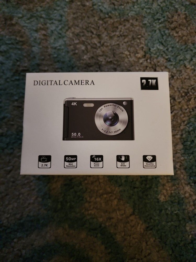 4k Digital Camera New In Box
