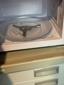 Microwave Glass Turntable Plate with Ring