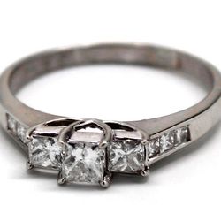 Ladies Diamond/14K White Gold Engagement Ring