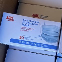 50ct Breathable Face Masks