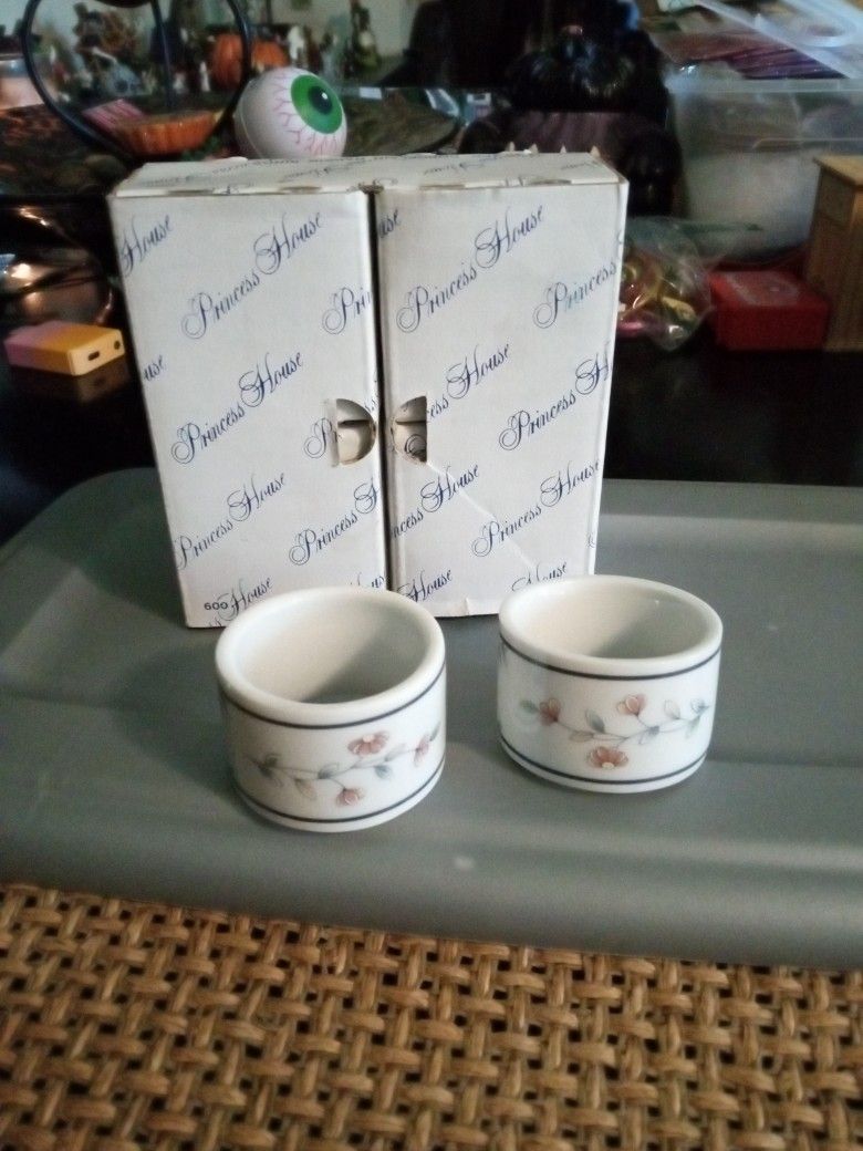 Princess House Napkin Rings Vintage