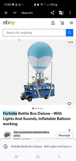 Fortnite Battle Bus Working
