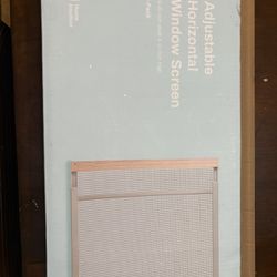 Adjustable Horizontal Window Screen