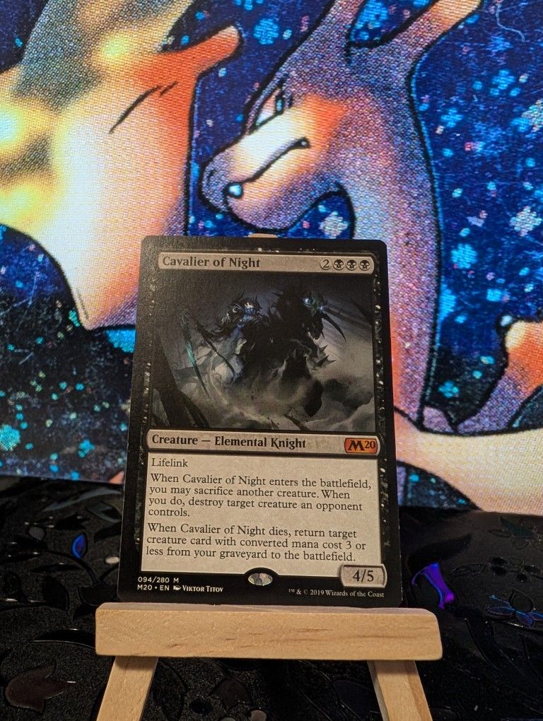 Cavalier Of Night - MTG Magic The Gathering Single 