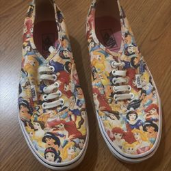 Women’s Disney Princess Vans Size 8