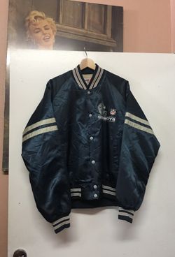 vintage Dallas Cowboys satin starter Chalkine jacket