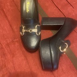 High Heel Loafer Pumps 