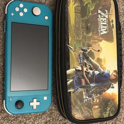Nintendo Switch + Zelda: Breath of the Wild Case
