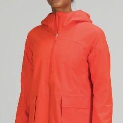 LULULEMON-StretchSeal Relaxed Rain Jacket