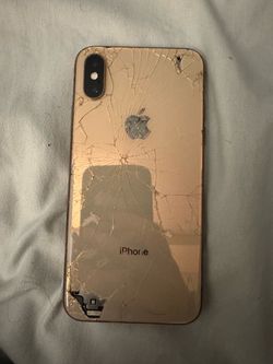 Apple iPhone Gold – Cracked Back Glass