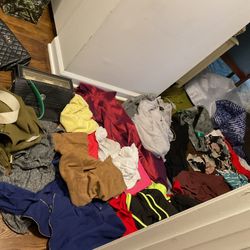 Clothes, Some New, Different Sizes, Shoes And Bags All For $30