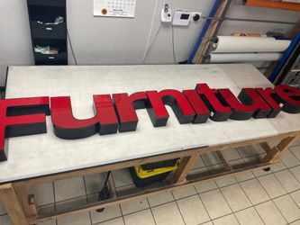 Illumination sign letters