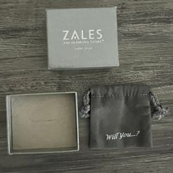 Zales Jewelry Engagement Box and “Will You?” Pouch
