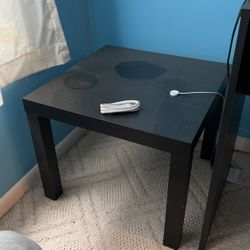 Black End Table 