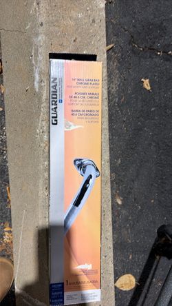 Guardian 16" Chrome Plated Wall Grab Bar