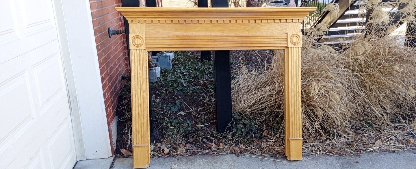 Solid Wood Fireplace Surround Beautiful