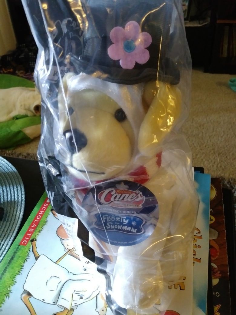 Raising Canes Frosty Plush Puppy