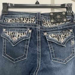 MISS ME Jeans Sz 29. Mid Rise Skinny