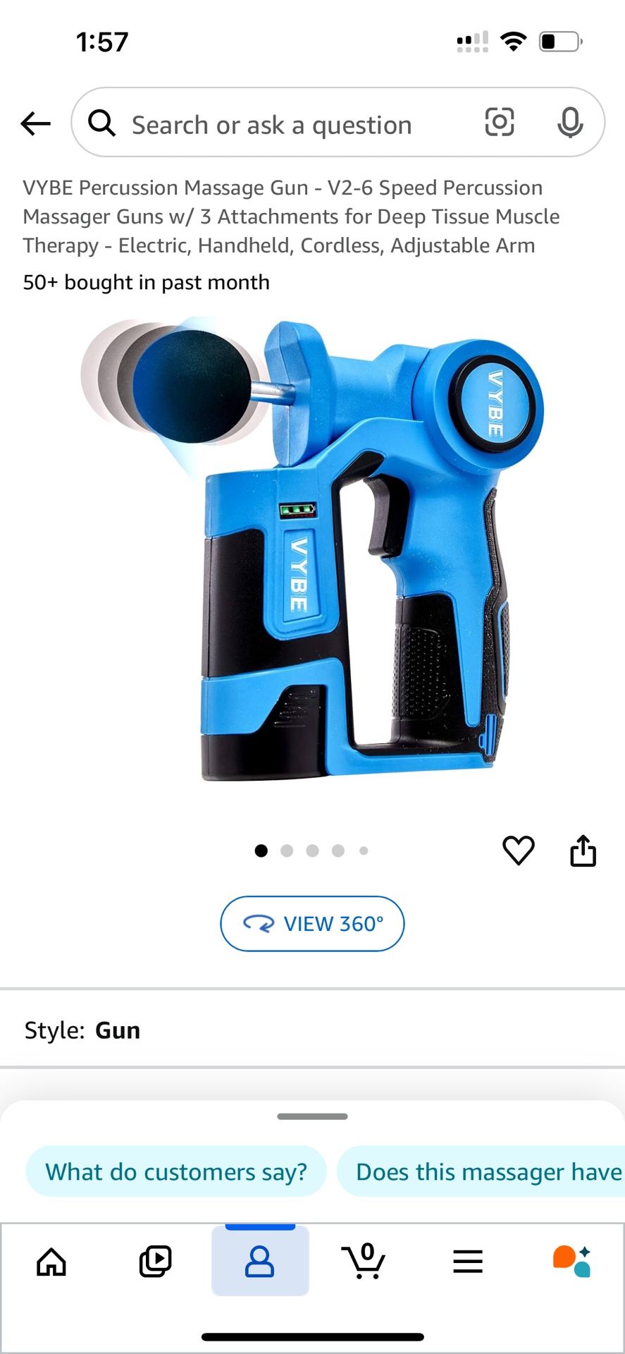 Best Massage Machine Vybe Massage Gun Review VYBE Percussion