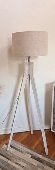 White Tripod Floor Lamp