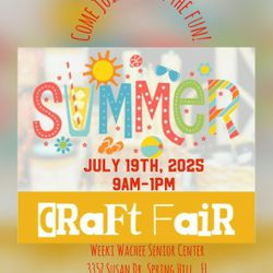 SUMMER CRAFT FAIR!