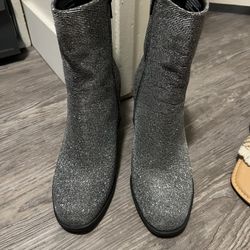 Sparkle Heeled Boots