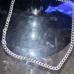 925 Italy Silver Cuban Chain – Clean, No Tarnish, Good Weight