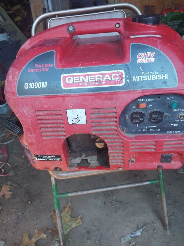 Generac G1000m Powered By Mitsubishi Generator