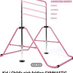 *** KIDS GYMNASTIC FOLDING BAR ***