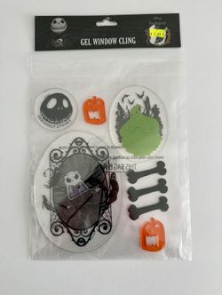 Nightmare Before Christmas Window Cling Decorations