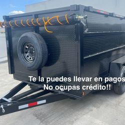 New 8x4x12 Hydraulic Dump Trailer 2026