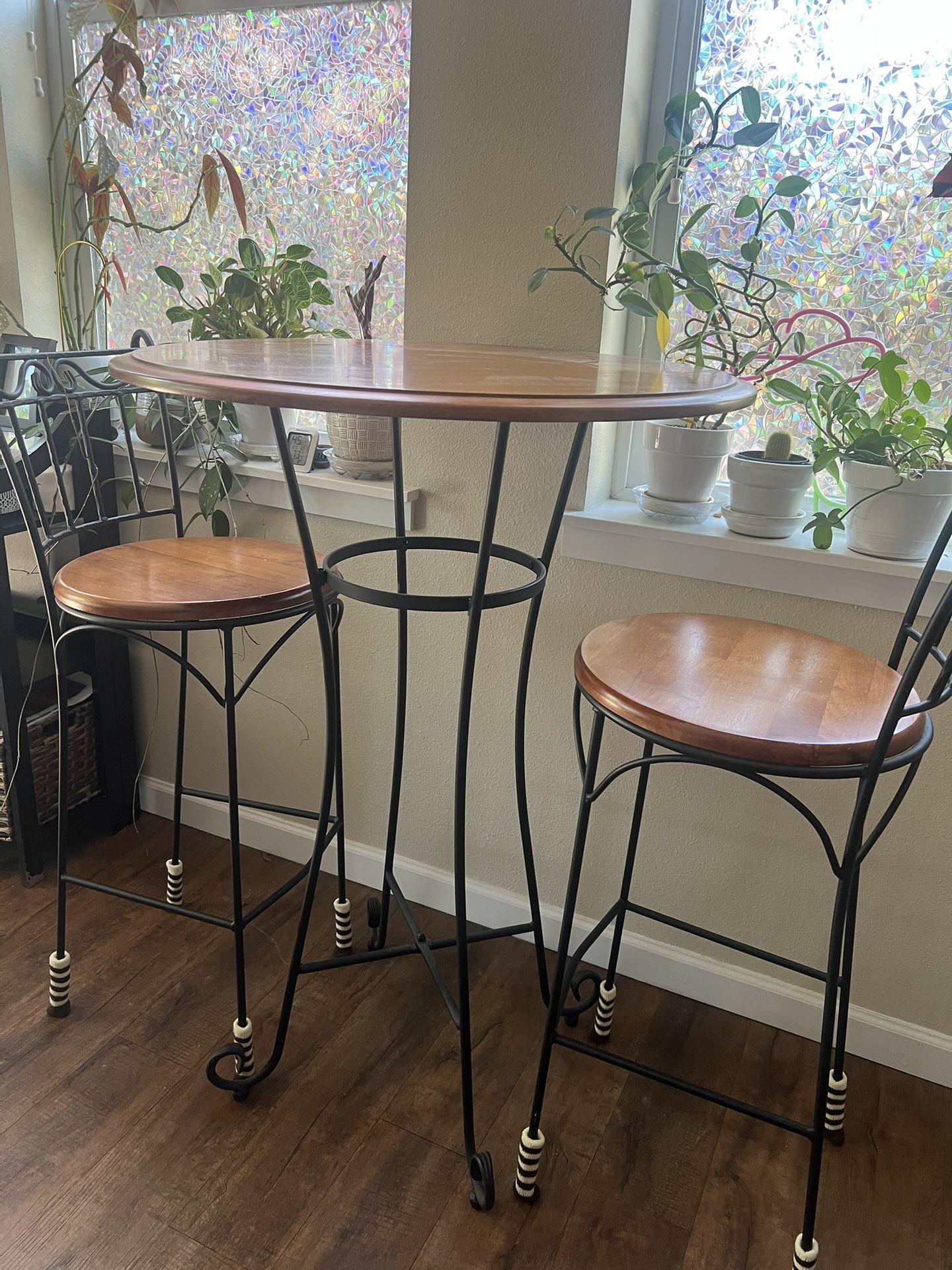 Tall Table and Chairs