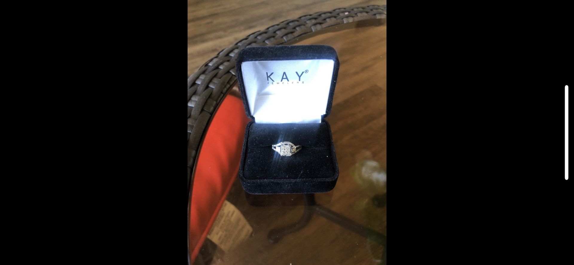 NEVER WORN BEFORE PROMISE RING