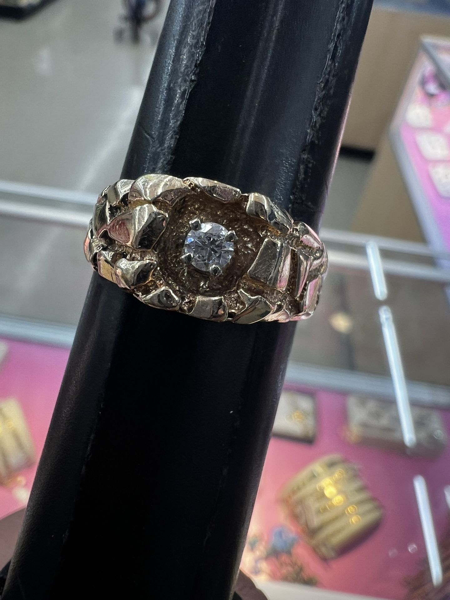 Diamond Nugget Ring 