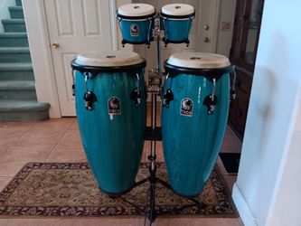 TOCA CONGAS & BONGO SET W/CASES