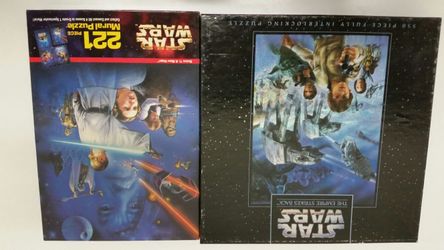 2 Star Wars Puzzles Unopened
