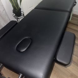 Black Massage Table