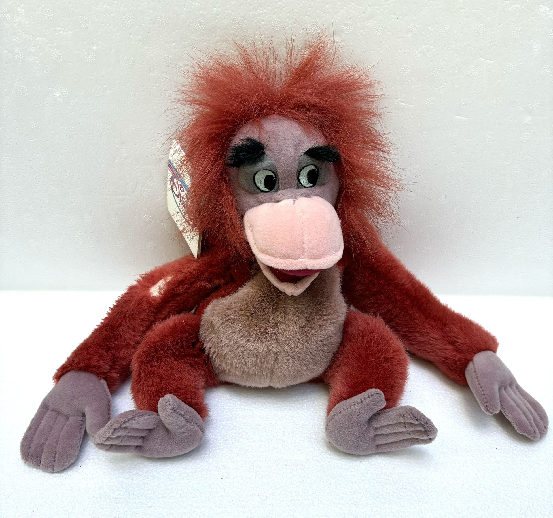 Vintage DISNEY Baby Louie From Jungle Book Bean Bag Plush With Tag