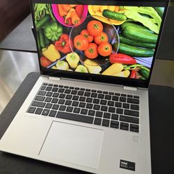 Hp Elitebook 14 Inch Touchscreen Display Intel Core I7 13th Generation 16gb Ram 500 Gb Nvme Solid State Drive  Still Under Warranty 