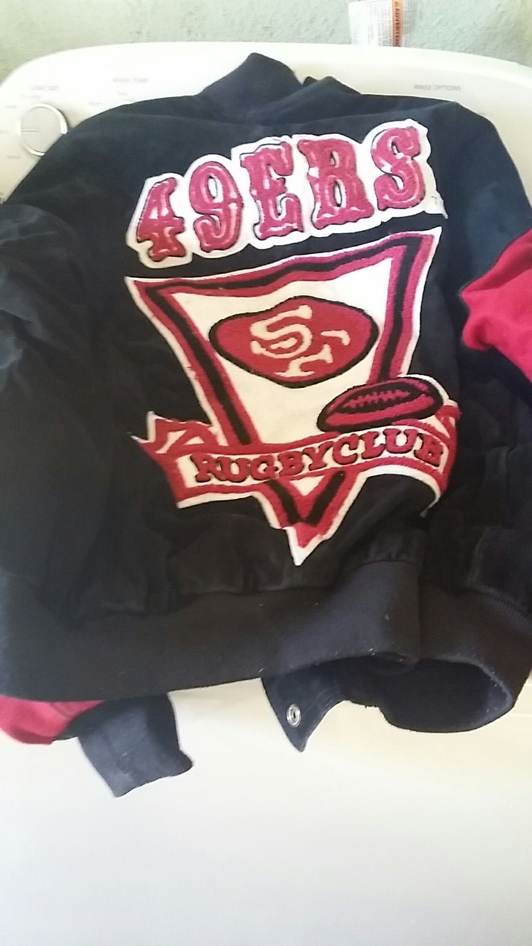Medium men's niners jacket