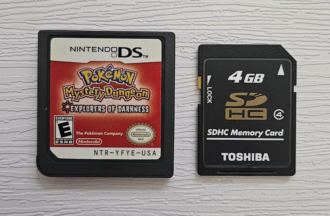 Pokemon Mystery Dungeon & New Super Mario Bros 2 (Nintendo DS) - Games only