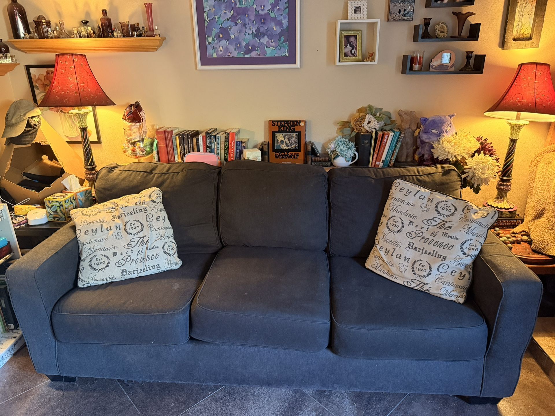 Gray Couch, 3-seater